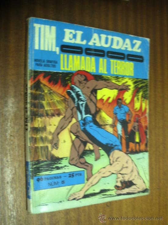 C&oacute;mics: TIM EL AUDAZ / COMPLETA 6 TOMOS / EUREDIT 1970 - Foto 6