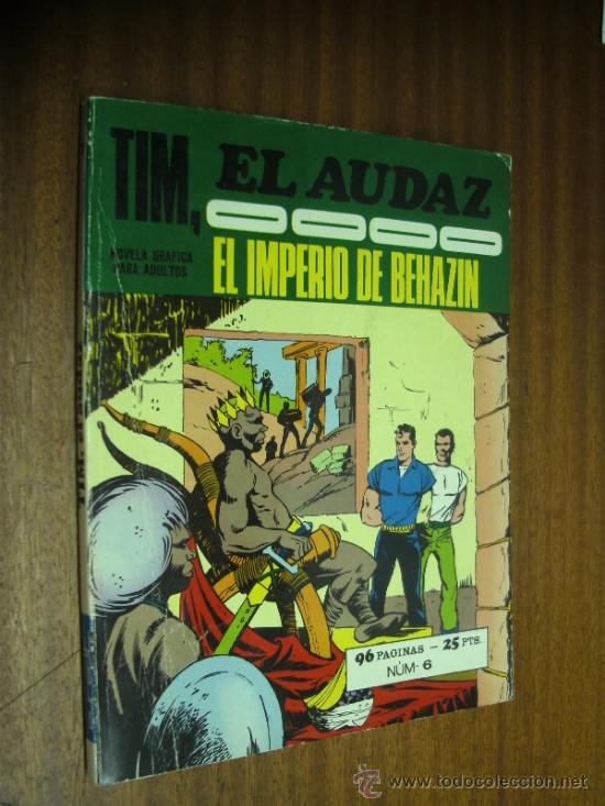 C&oacute;mics: TIM EL AUDAZ / COMPLETA 6 TOMOS / EUREDIT 1970 - Foto 7