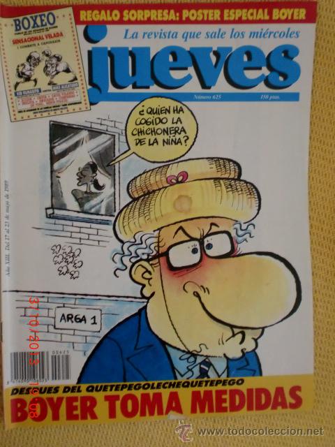 C&oacute;mics: EL JUEVES  n&ordm; 625 - 1989