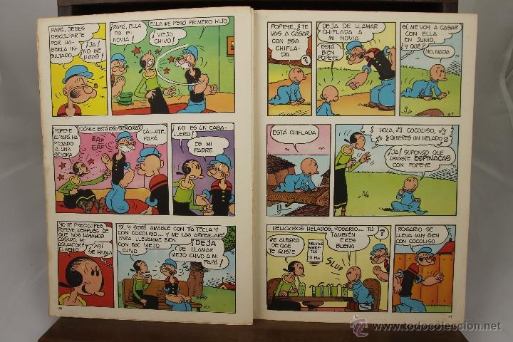 C&oacute;mics: 3884- POPEYE Y CARLITOS Y LOS CEBOLLITAS. EDIT. BURU LAN. 1971/1972. - Foto 2