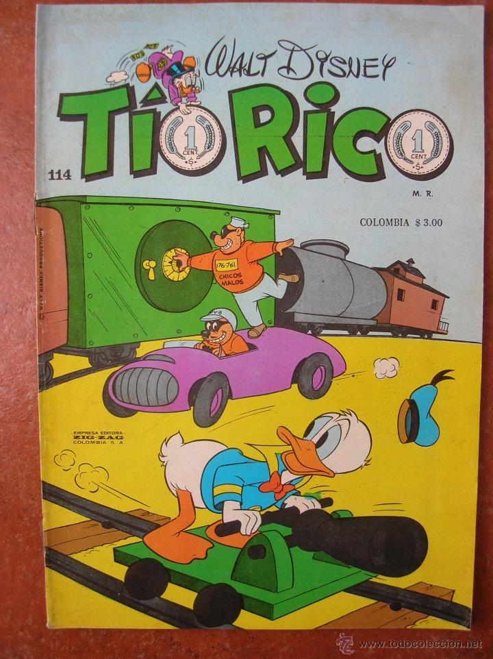 C&oacute;mics: TIO RICO N&ordm; 114; WALT DISNEY - Foto 1