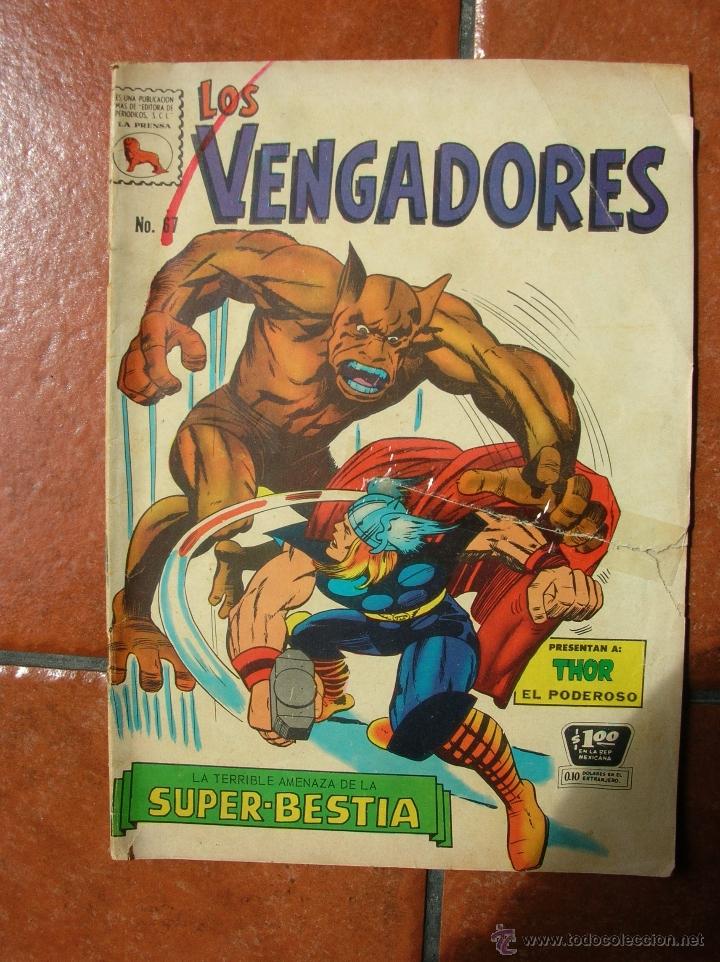 C&oacute;mics: LOS VENGADORES N&ordm; 67 ; A&Ntilde;O 1967 - Foto 1