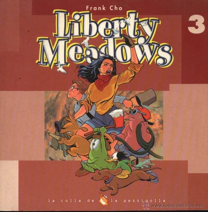 C&oacute;mics: LIBERTY MEADOWS, N&ordm; 3 - FRANK CHO - LA COLLA DE LA PESSIGOLLA 2001 - Foto 1