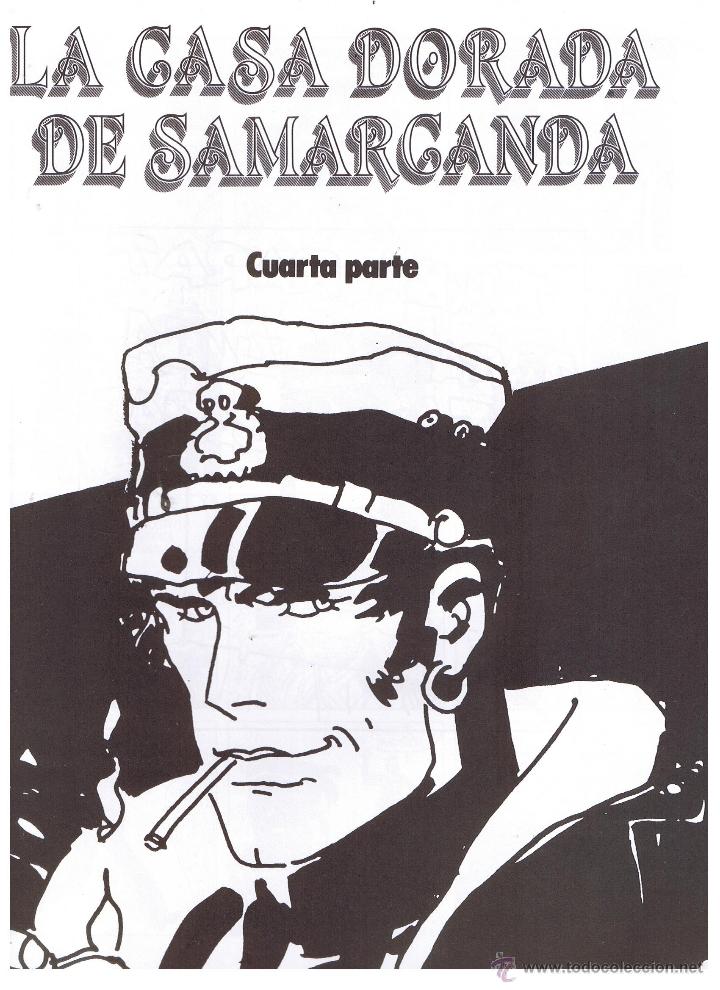 C&oacute;mics: LA CASA DORADA DE SAMARCANDA. CUARTA PARTE. HUGO PRATT - Foto 1