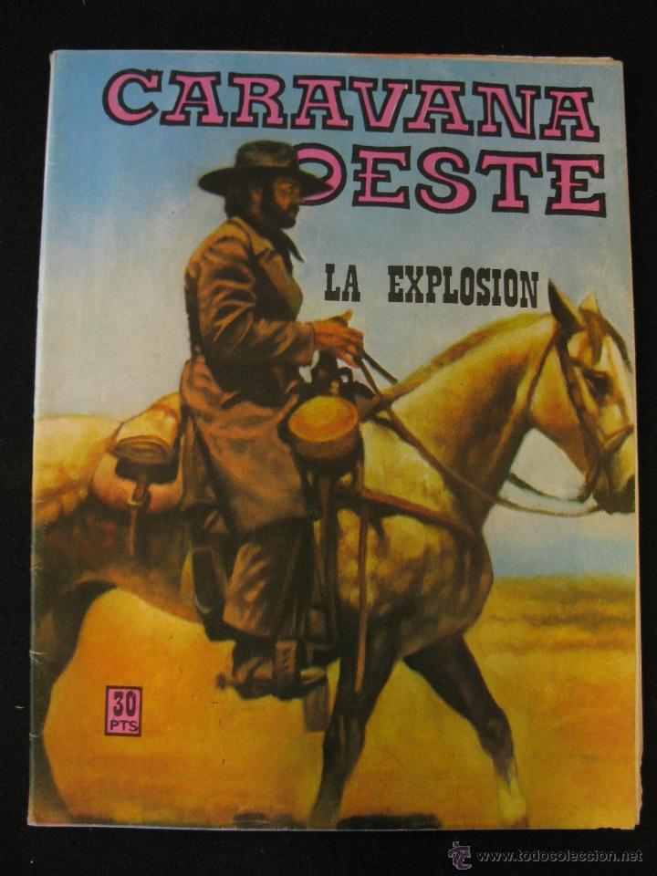 C&oacute;mics: CARAVANA OESTE NUMERO 260 LA EXPLOSION - EDITORIAL VILMAR 1980 - Foto 1