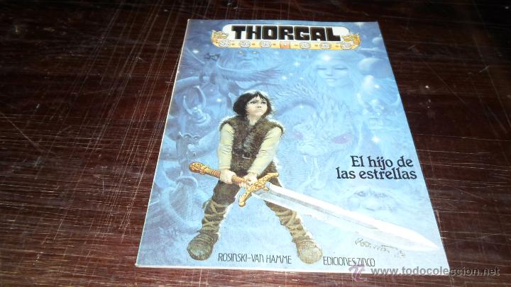C&oacute;mics: Rosinki, Van Hame; Thorgal, El hijo de las estrellas, Ed. Zinco. - Foto 1