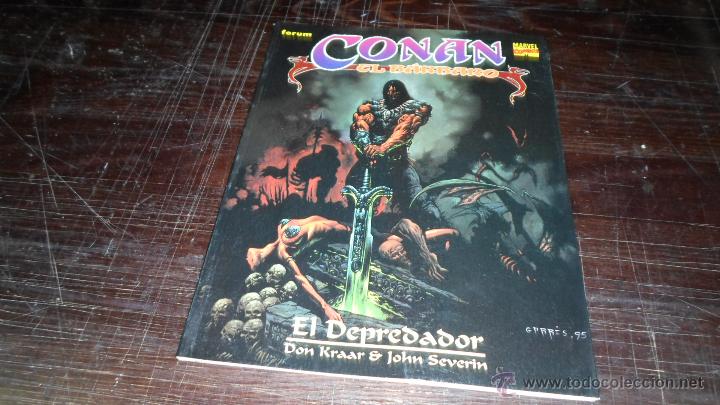 C&oacute;mics: Conan el barbaro, Marvel Comics, El Depredador. D.Kraar, John Severin - Foto 1