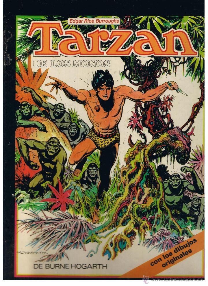 C&oacute;mics: TARZAN DE LOS MONOS . MONTENA 1982. CON LOS DIBUJOS ORIGINALES (P/B50) - Foto 1