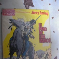 Cómics: JERRY SPRING EL PASO DE LOS INDIOS. Lote 39580353