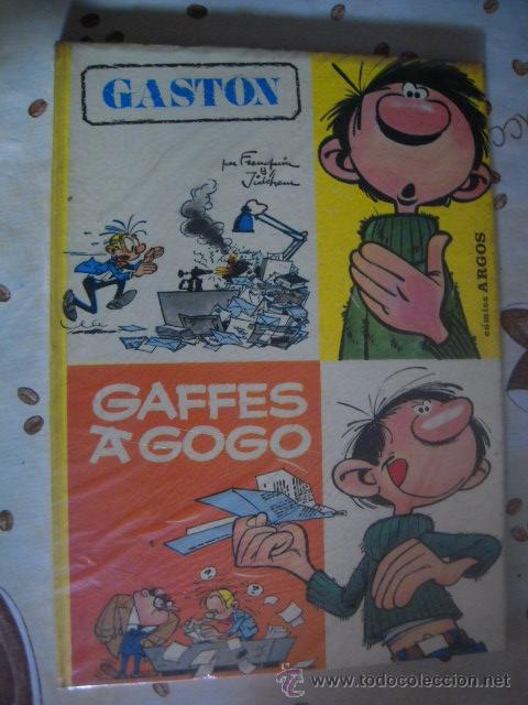 C&oacute;mics: GASTON GAFFES A GOGO DE COMICS ARGOS MBE - Foto 1