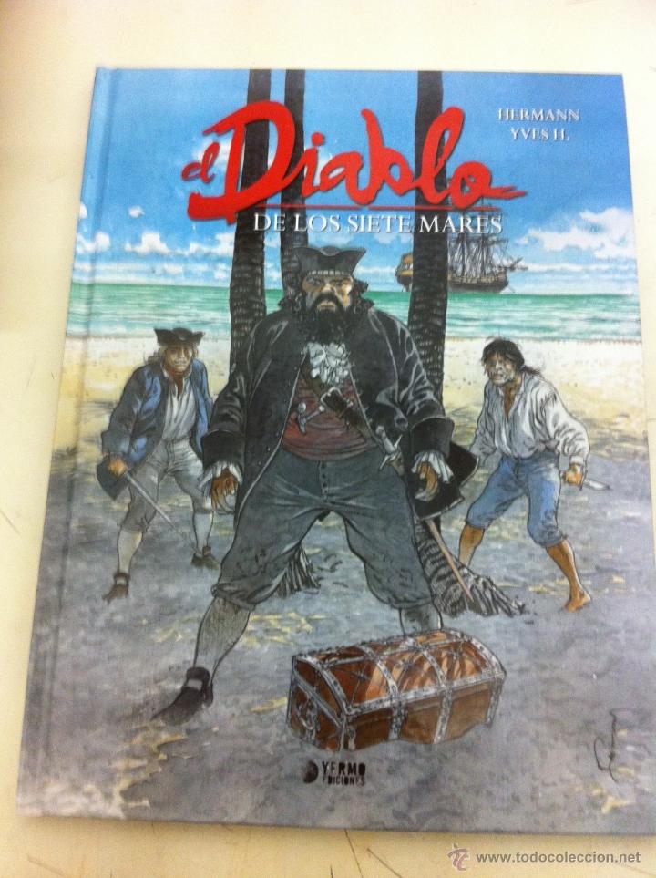 C&oacute;mics: EL DIABLO DE LOS SIETE MARES - HERMANN,YVES H. - YERMO EDICIONES - Foto 1