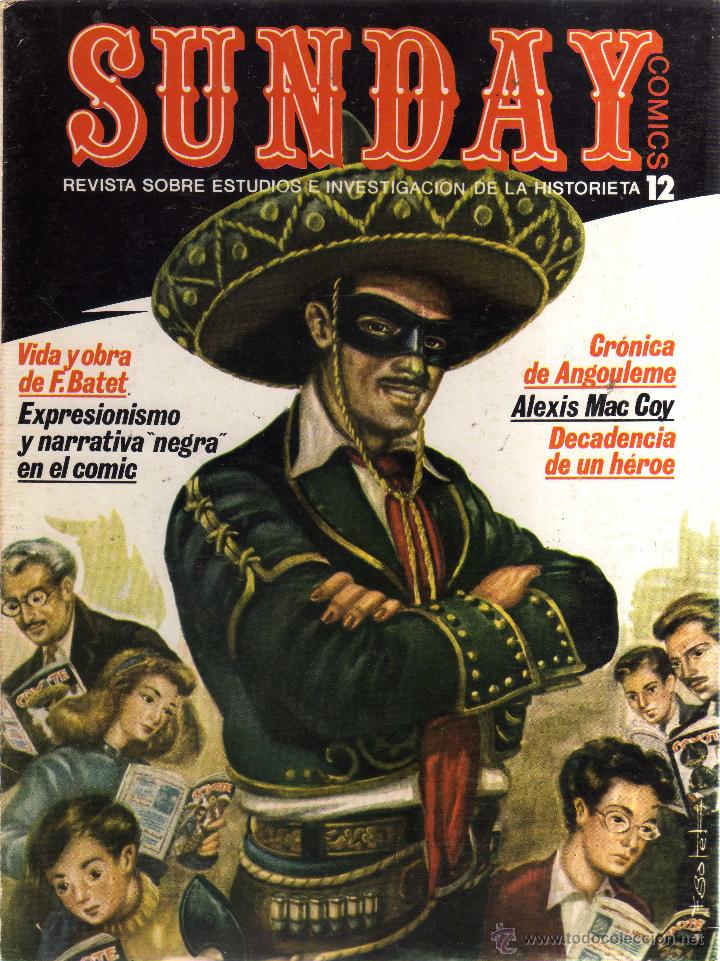 Comics: SUNDAY 12 (REVISTA SOBRE ESTUDIOS E INVESTIGACION DE LA HISTORIETA)