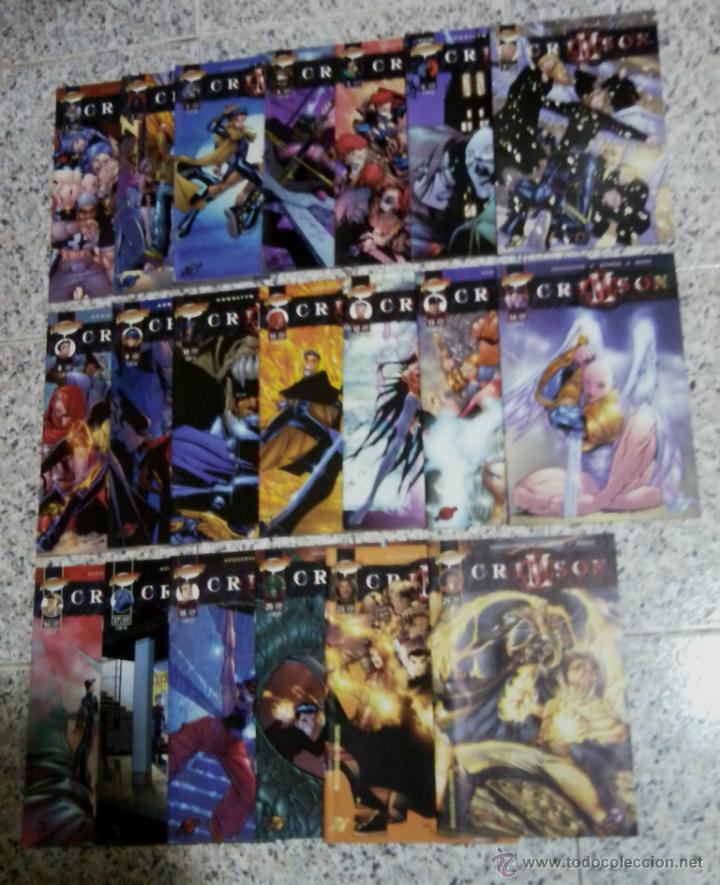 C&oacute;mics: CRIMSON LOTE DE 20 TEBEOS - CLIFFHANGER! WORLD COMICS. - Foto 1