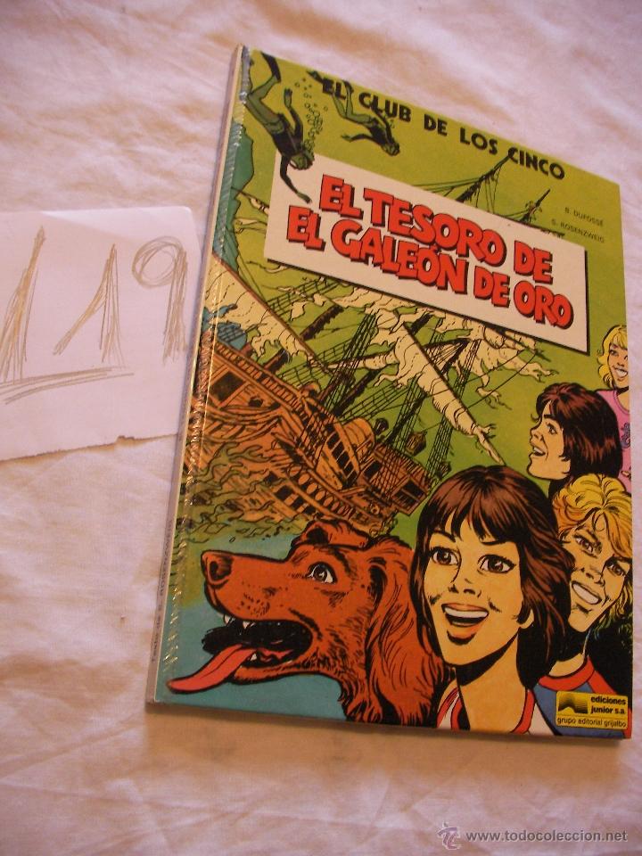 C&oacute;mics: ANTIGUO COMIC EL TESORO DEL GALEON DE ORO - LOS CINCO - Foto 1