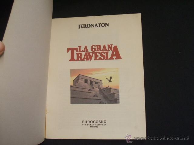 C&oacute;mics: COLECCION METAL - N&ordm; 8 - LA GRAN TRAVESIA - JERONATON - - Foto 2