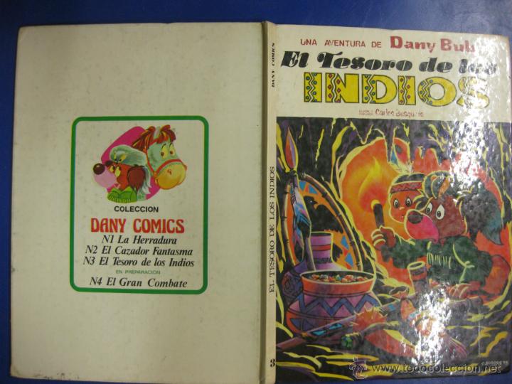 C&oacute;mics: EL TESORO DE LOS INDIOS. DANY BUB.DIBUJOS CARLOS BUSQUETS. ED. SALDA&Ntilde;A 1981. - Foto 1