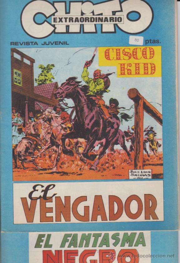 C&oacute;mics: Chito Extraordinario. Cisco Kid 2 ejemplares : n&ordm;  8 y 9. - Foto 1