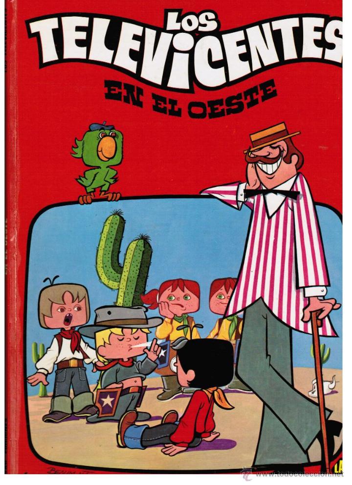 C&oacute;mics: LOS TELEVICENTES EN EL OESTE - COLECCION EDICLAS - EDICIONES FHER 1976 - Foto 1