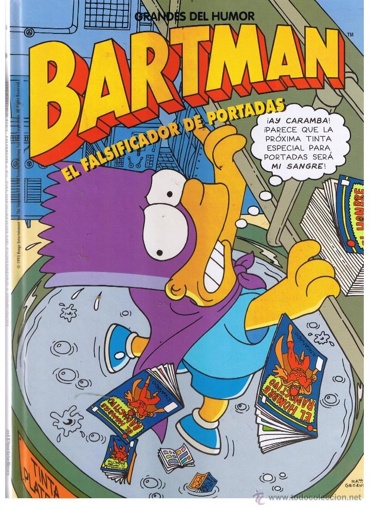 C&oacute;mics: GRANDES DEL HUMOR: BARTMAN. NUMERO 14. EL PERIODICO. - Foto 1