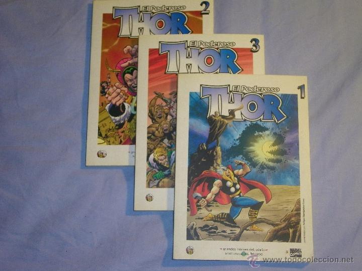 C&oacute;mics: EL PODEROSO THOR - ( MARVEL COMICS ) - N&ordm; 1 AL 3 - Foto 1