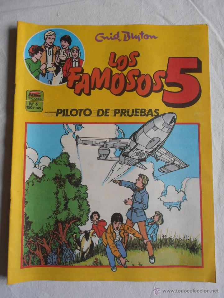C&oacute;mics: COMIC LOS FAMOSOS 5 ENID BLYTON N&ordm; 6 SIN USAR - Foto 1