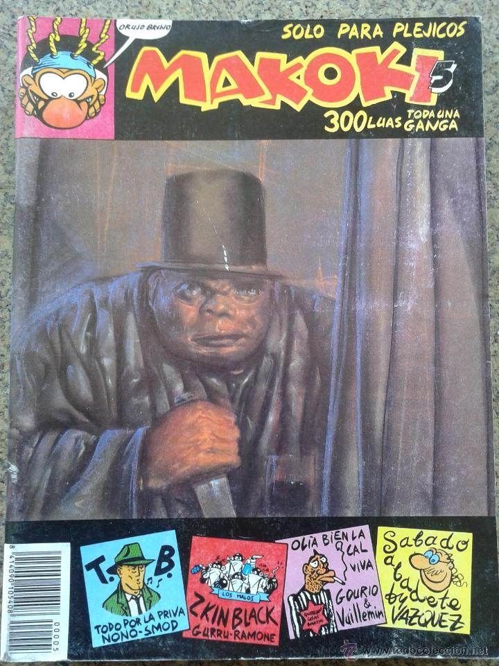 Comics: MAKOKI N&ordm; 5 -- EDICIONES MAKOKI -- SOLO PARA ADULTOS --