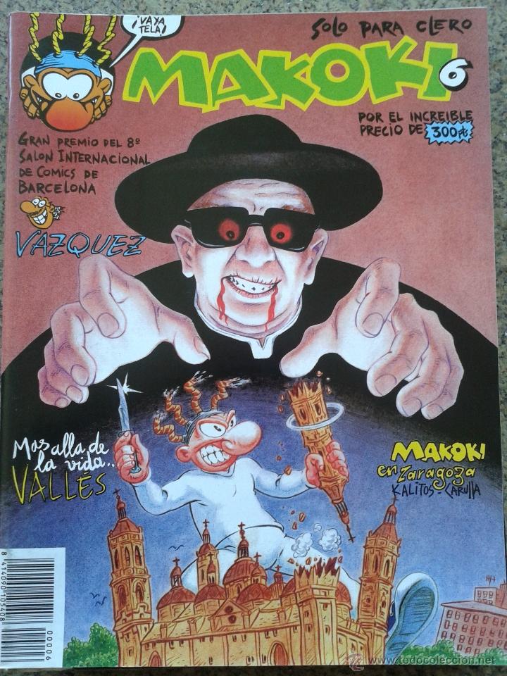 Comics: MAKOKI N&ordm; 6 -- EDICIONES MAKOKI -- SOLO PARA ADULTOS --