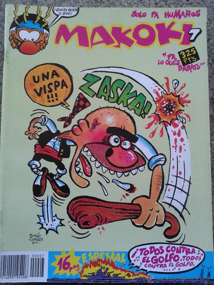 Comics: MAKOKI N&ordm; 7 -- EDICIONES MAKOKI -- SOLO PARA ADULTOS --