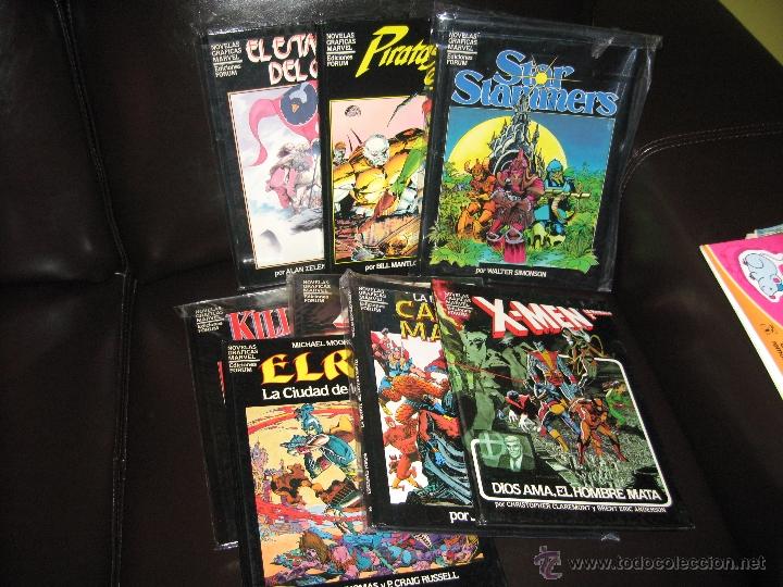 C&oacute;mics: NOVELAS GR&Aacute;FICAS MARVEL - 8 TOMOS - COMPLETA - FORUM - Foto 1