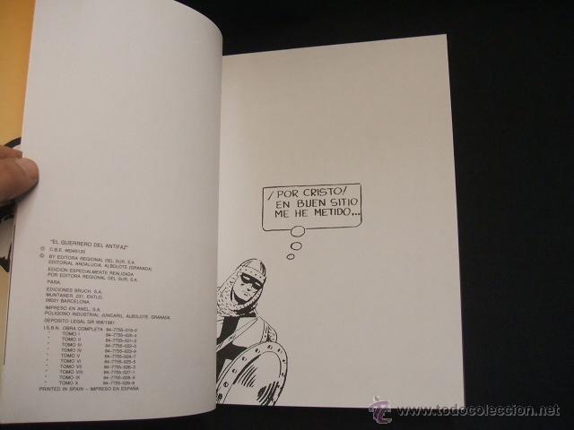 C&oacute;mics: EL GUERRERO DEL ANTIFAZ - TOMO 7 - EDICIONES BRUCH - - Foto 2