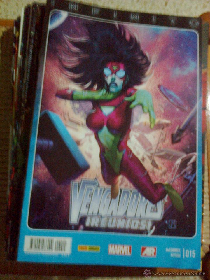 C&oacute;mics: Vengadores Reun&iacute;os. N&uacute;meros 1 a 15 - Foto 1