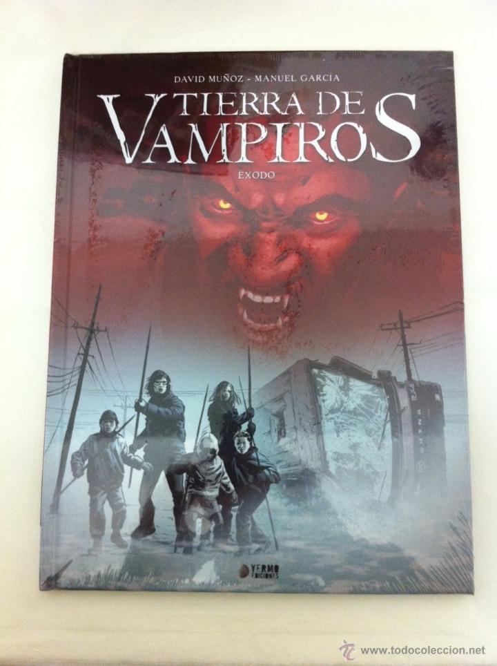 C&oacute;mics: TIERRA DE VAMPIROS. EXODO - YERMO EDICIONES - Foto 1