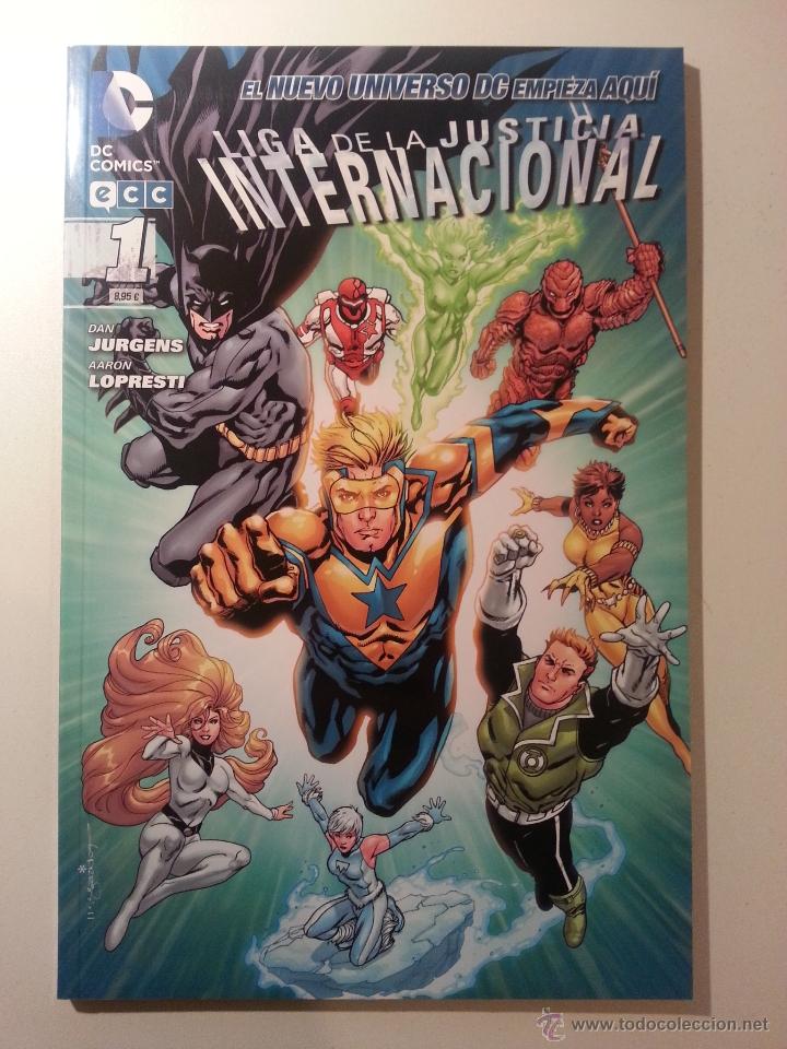 C&oacute;mics: Liga de la Justicia Internacional n&uacute;m. 01 - ECC - Foto 1
