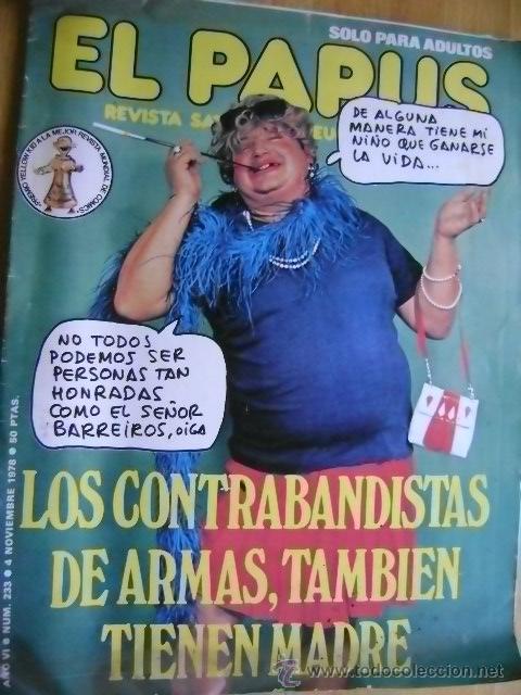 C&oacute;mics: Revista sat&iacute;rica El Papus 1978, n&ordm; 233 - Foto 1