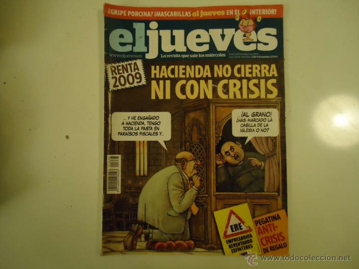 C&oacute;mics: EL JUEVES - HACIENDA NO CIERRA NI CON CRISIS