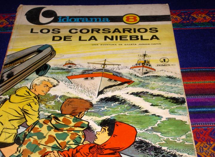 C&oacute;mics: VIDORAMA N&ordm; 8 LOS CORSARIOS DE LA NIEBLA. JAIMES LIBROS 1969. DIF&Iacute;CIL!!!!!