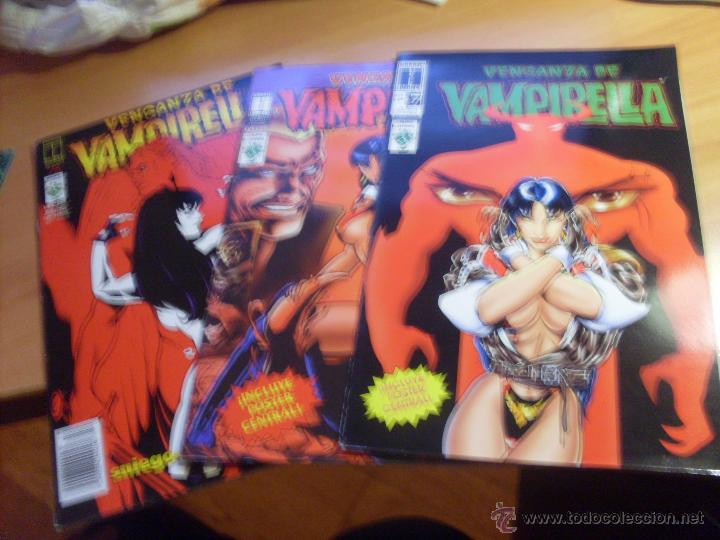 C&oacute;mics: LOTE VENGANZA DE VAMPIRELLA N&ordm; 6, 7 Y 12 (ED. HARRIS COMICS) (COM25) - Foto 1