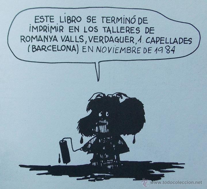 C&oacute;mics: MAFALDA - QUINO - N&ordm;4 - 1984 - Foto 5