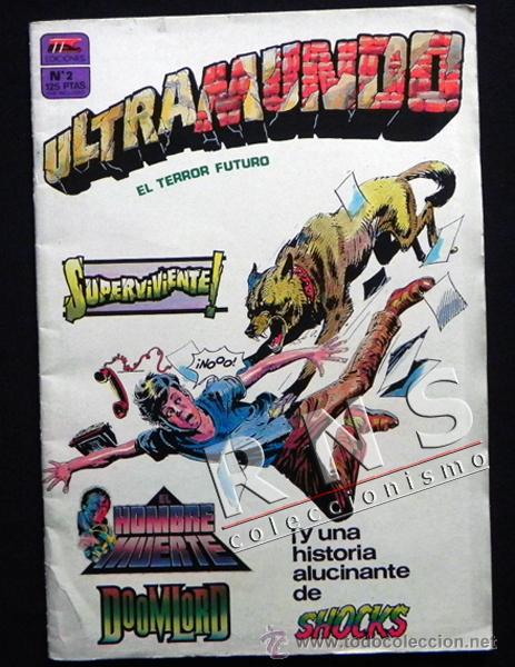 Comics: ULTRAMUNDO N&ordm; 2 - C&Oacute;MIC HISTORIAS TERROR - MC EDICIONES A&Ntilde;OS 80 ESPA&Ntilde;A - VAMPIRO SHOCKS ETC