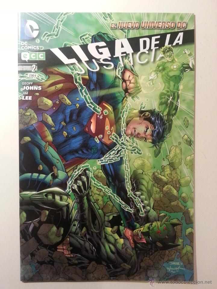 C&oacute;mics: Liga de la Justicia n&uacute;m 02 (Nuevo Universo DC) - ECC - Foto 1
