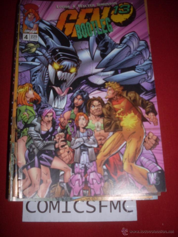 C&oacute;mics: IMAGE - GEN 13 BOOTLEG - NUMERO 4 BUEN ESTADO REF.20 - Foto 1