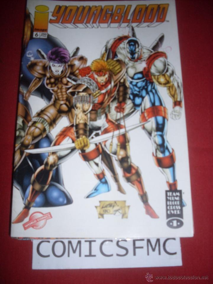 C&oacute;mics: WORLD COMICS - YOUNGBLOOD - NUMERO 6 MUY BUEN ESTADO - Foto 1
