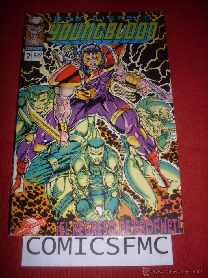 C&oacute;mics: WORLD COMICS - YOUNGBLOOD - NUMERO 2 MUY BUEN ESTADO - Foto 1