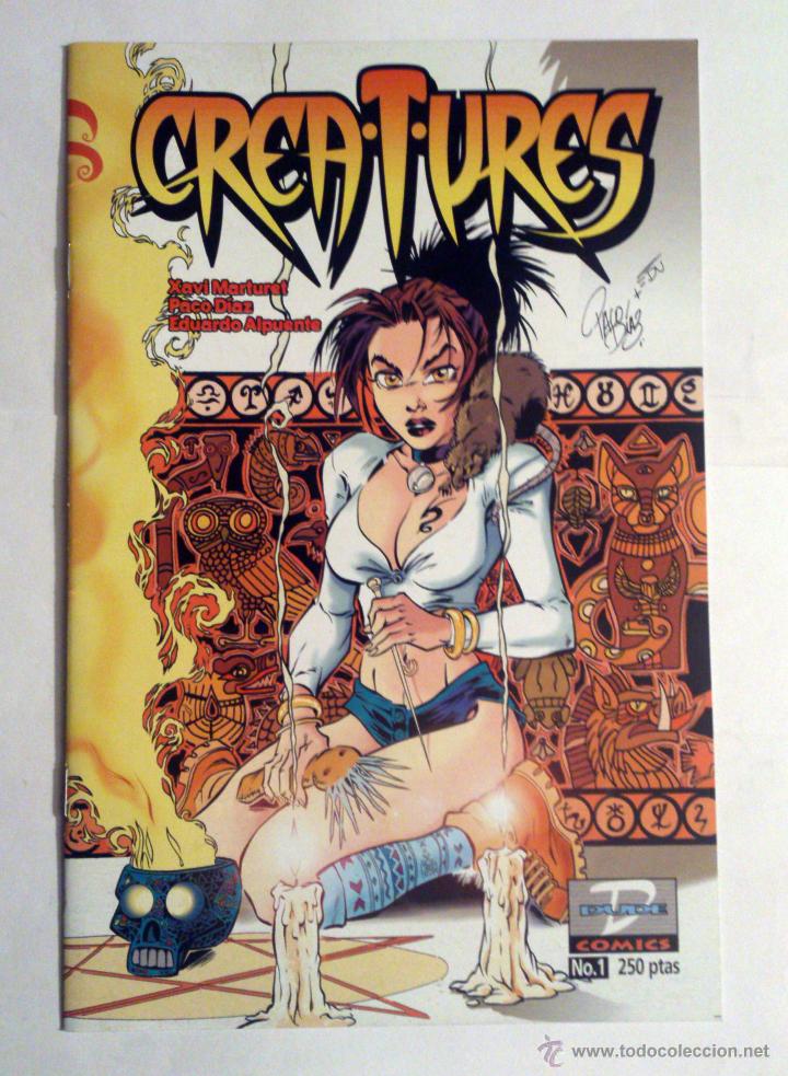 C&oacute;mics: PORTADA CREATURES VOL. 1 # 1 (DUCE) - 1988 - Foto 2
