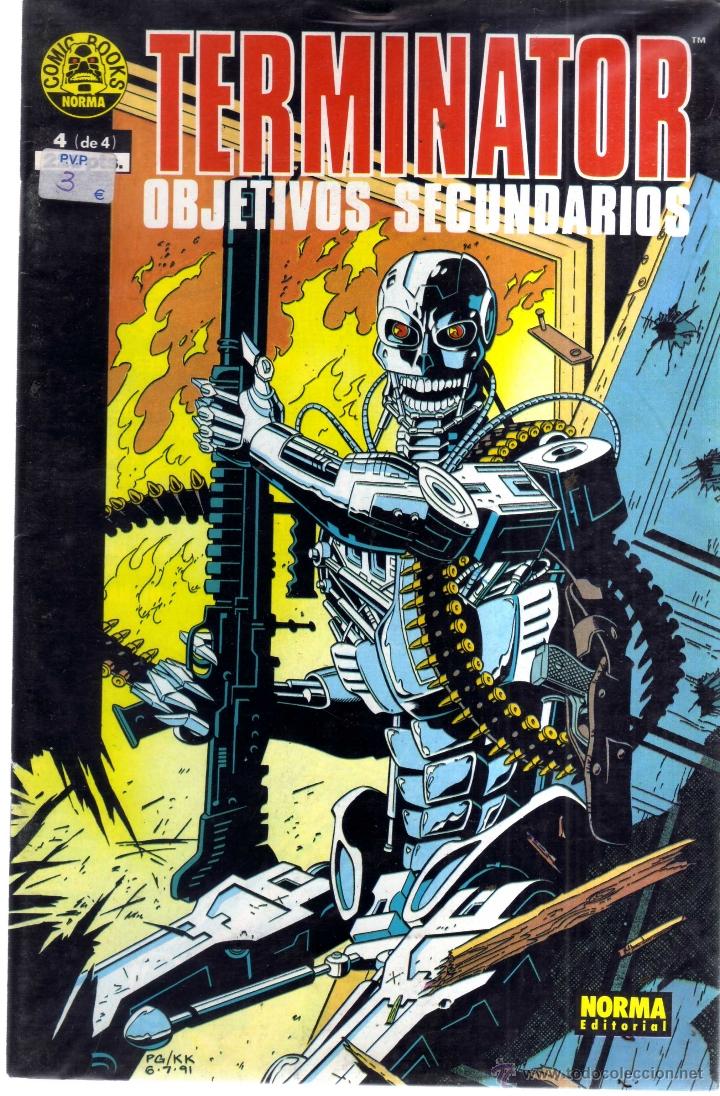 C&oacute;mics: Terminator N&ordm; 4 de 4 - Objetivos Secundarios - CJ4 - Foto 1