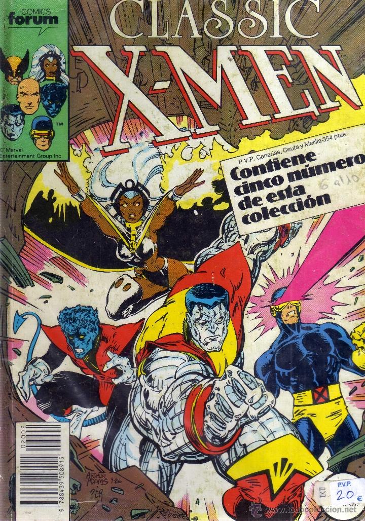 C&oacute;mics: X-men Classic Contiene n&ordm; del 6 al 10 - CJ7 - Foto 1