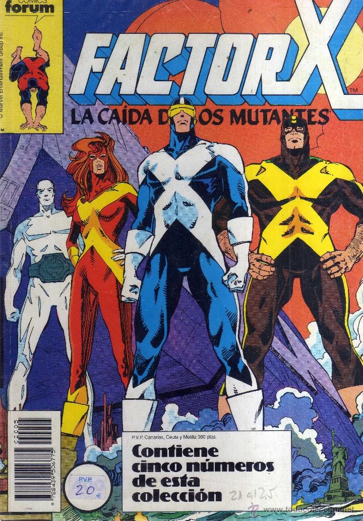 Comics : Factor X Contiene los n&ordm; del 21 al 25 - CJ7