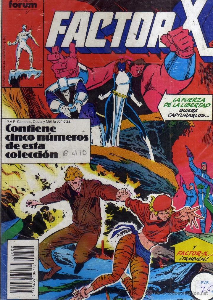 Comics: Factor X - Contiene los n&ordm; del 6 al 10 - CJ7