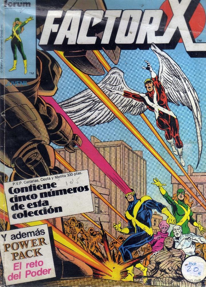 Comics: Factor X - Contiene los n&ordm; del 1 al 5 - CJ7
