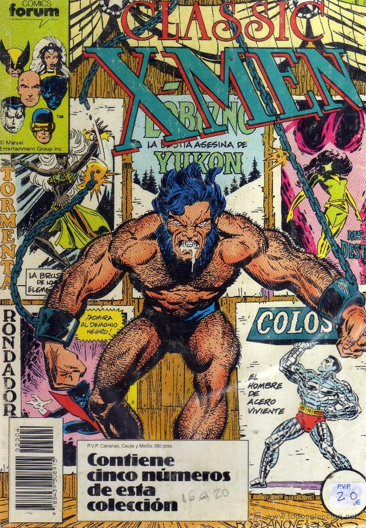 C&oacute;mics: X-men Classic - Contiene n&ordm; del 16 al 20 - CJ7 CJ8 - Foto 1